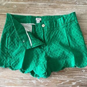 Crown & Ivy High Waist Green Shorts